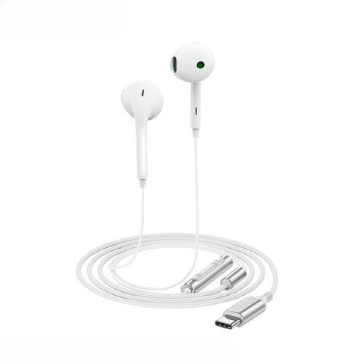 Проводные  наушники ACEFAST L7 с разъемом Type-C, White
