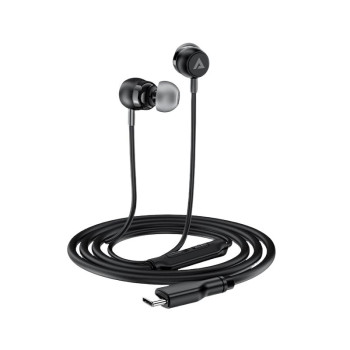 Проводные вакуумные наушники ACEFAST L8 с разъемом Type-C, Black