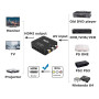 Адаптер TOTO UP Scaler 1080p AV / RCA / CVBS - HDMI, Black 