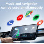 Беспроводной адаптер в автомобиль Carplay для IOS / Android, Black