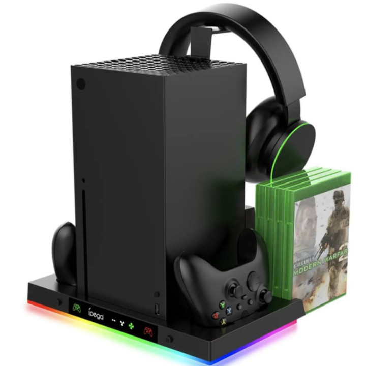 Универсальная док – станция Ipega PG-XBX023S 6 in 1 для XBOX Series X с охлаждением, Black