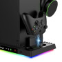 Универсальная док – станция Ipega PG-XBX023S 6 in 1 для XBOX Series X с охлаждением, Black