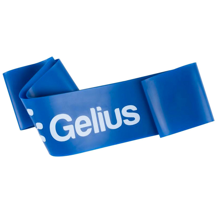 Резинка для заняття спортом (фітнес-еспандер) Gelius Medium, Blue