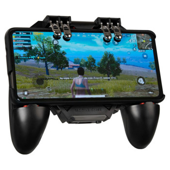 Механічний геймпад - джойстик Gelius GP-GT003 для смартфона, 4 тригери, 1200 mAh, Black