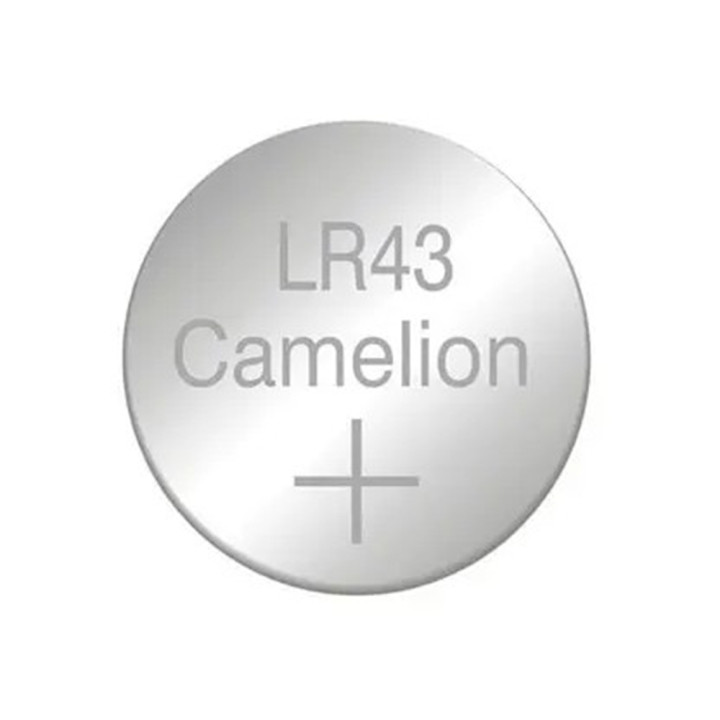 Батарейка Camelion AG12 / LR43 Alkaline 1.5V, Silver