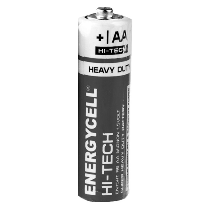 Батарейка Energycell HI-TECH АА R6 солевая, Red