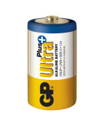 Батарейка GP Ultra Plus Alkaline D LR20 1.5V, Blue