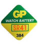 Батарейка GP 384 (192, SR41) Oxide Cell, Silver