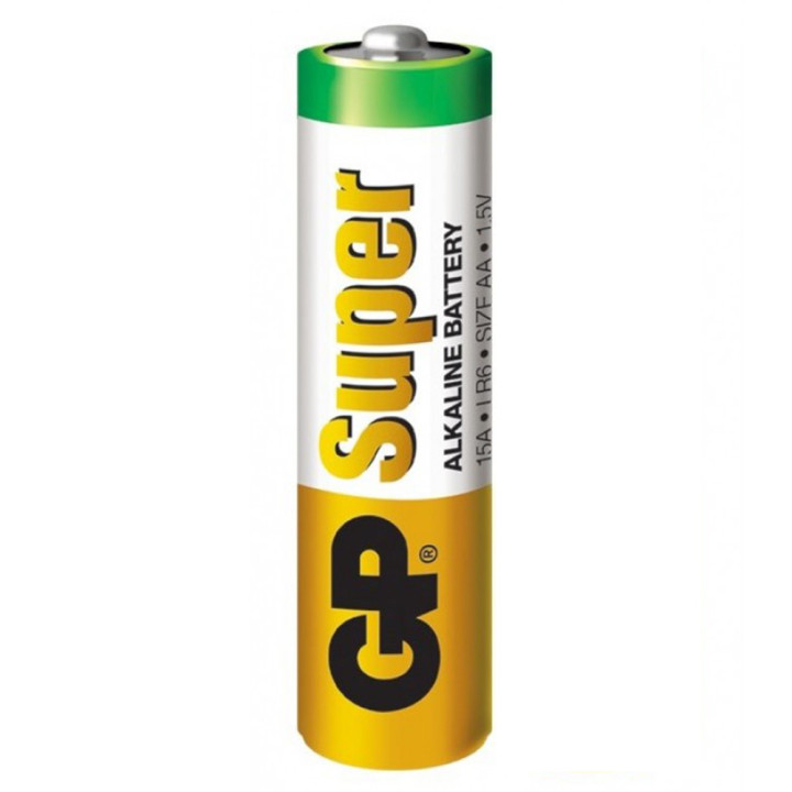 Батарейка GP AA LR6 Super Alkaline 15-A 1.5V, Green.