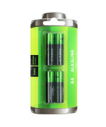 Батарейки HOCO Alkaline (LR6) AA блистер 4шт, Green