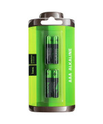 Батарейки HOCO Alkaline (LR3) AAA блистер 4шт, Green