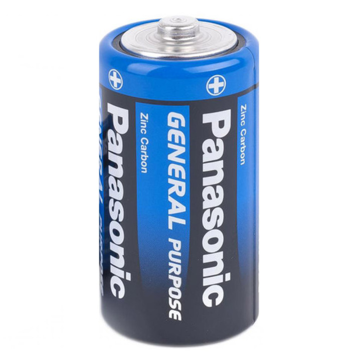 Батарейка Panasonic GENERAL Purpose C R14BE Zinc Carbon 1.5-V, Blue-Black