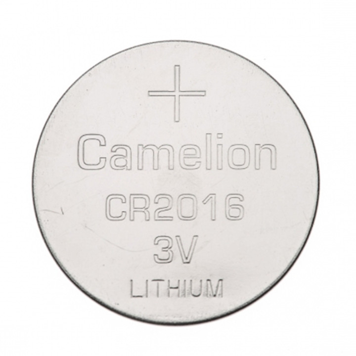 Батарейка Camelion CR2016 Lithium 3-V, Silver