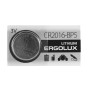 Батарейка ERGOLUX CR2016 Lithium 3-V, Silver