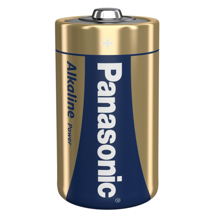 Батарейка Panasonic Alkaline Power D LR20 1.5-V, Gold-Blue