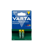 Акумуляторні батарейки Varta Recharge Accu Power 1000mAh NiMH AAA HR03 1.2V, Green / Блістер