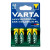 Акумуляторна батарейка Varta Recharge ACCU 2700mAh AA HR6 Ni-MH (4 шт), Green