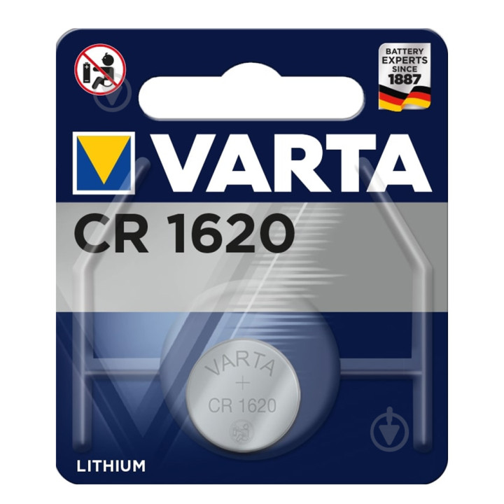 Батарейка Varta CR1620 Lithium 3V