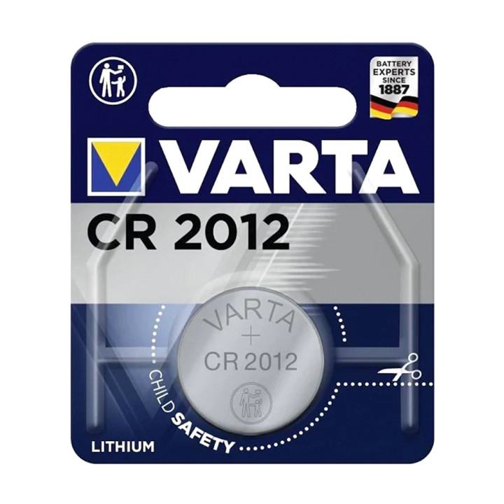 Батарейка Varta CR2012 Lithium 3V