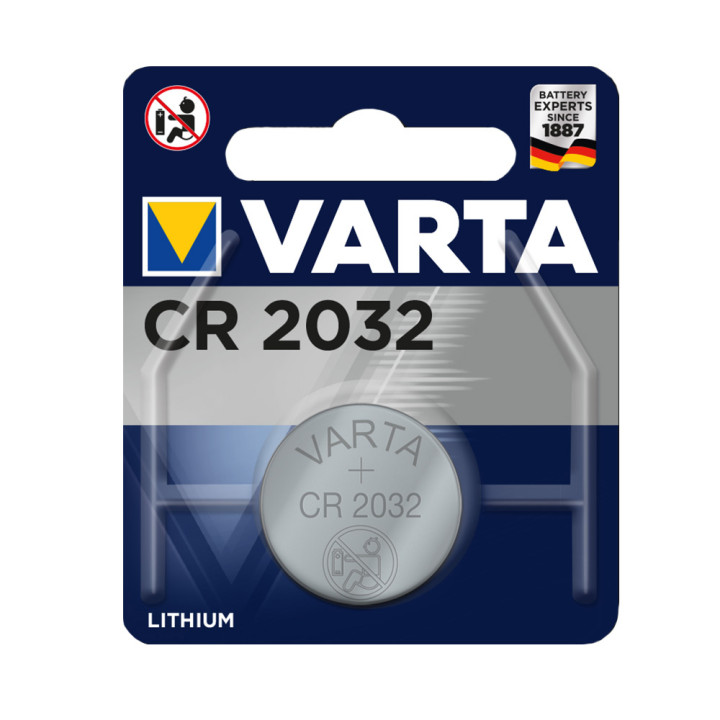 Батарейка Varta CR-2032 Lithium 3v, Silver