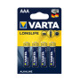 Батарейка Varta Longlife AAA LR-03 Alkaline, Blue-Yellow
