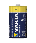Батарейка Varta Longlife D LR20 1.5V Alkaline, Blue-Yellow