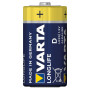 Батарейка Varta Longlife D LR20 1.5V Alkaline, Blue-Yellow