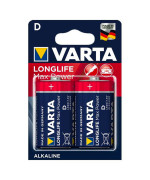 Батарейка Varta Longlife Max Power LR20 D Alkaline, блистер (2шт)