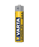 Батарейка Varta Superlife AAA R03 Zinc-Carbon, Yellow
