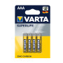 Батарейка Varta Superlife AAA R-03 Zinc-Carbon, Yellow