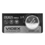 Батарейка Videx CR2025 5003LC 3V, Silver