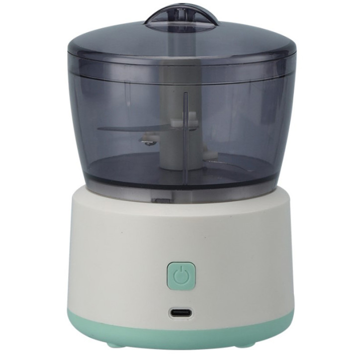 Акумуляторний USB Mini - блендер ZKL-001 15W для овочів, фруктів та зелені, White