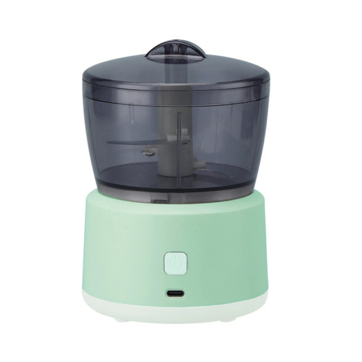 Аккумуляторный USB Mini - блендер ZKL-001 15W для овощей, фруктов и зелени, Green