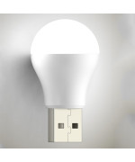 Портативная USB лампочка 0.66W 5V, White