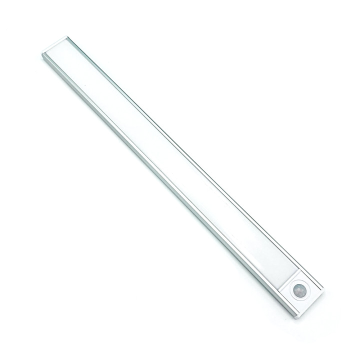 Портативная LED лампа с датчиком движения 40см, Silver