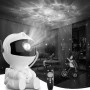 Проектор-ночник астронавт XO CF4 Mini 5W с визуализацией звездного космоса, White