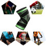 Компресійний еластичний наколінник для занять спортом Elastic knee pad 1шт, розмір L