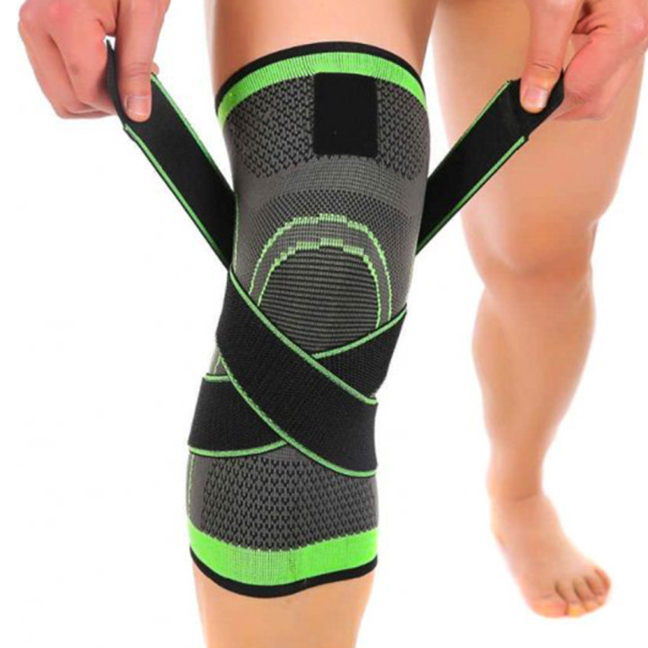 Компрессионный эластичный наколенник для занятий спортом Elastic knee pad 1шт, размер XXL