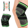 Компрессионный эластичный наколенник для занятий спортом Elastic knee pad 1шт, размер M