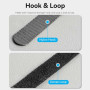 Стяжка для кабелів Vention KAOB0 Hook & Loop Cable Tie 180mm x 12mm 1шт, Black
