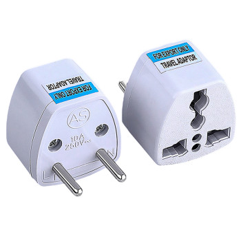 Мережевий перехідник Type A - Euro-slim 4.0mm (Asia / JP / USA) 10A, White