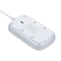Мережевий подовжувач LDNIO SC4407 на 4 розетки, 4 USB 2м, White