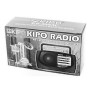 Радіоприймач FM радіо KIPO KB-308AC AM/SW1/SW2/TV, Black