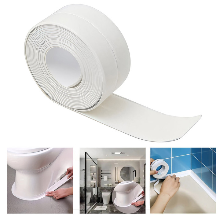 Самоклеюча герметизуюча стрічка для швів і стиків 3.2 м, Білий