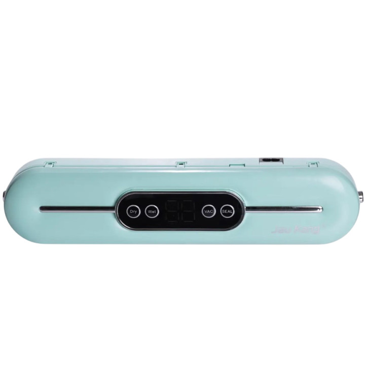 Побутовий вакууматор з дисплеєм Vacuum Sealer ZKFK-006 90W (10 пакетів у подарунок), Turquoise