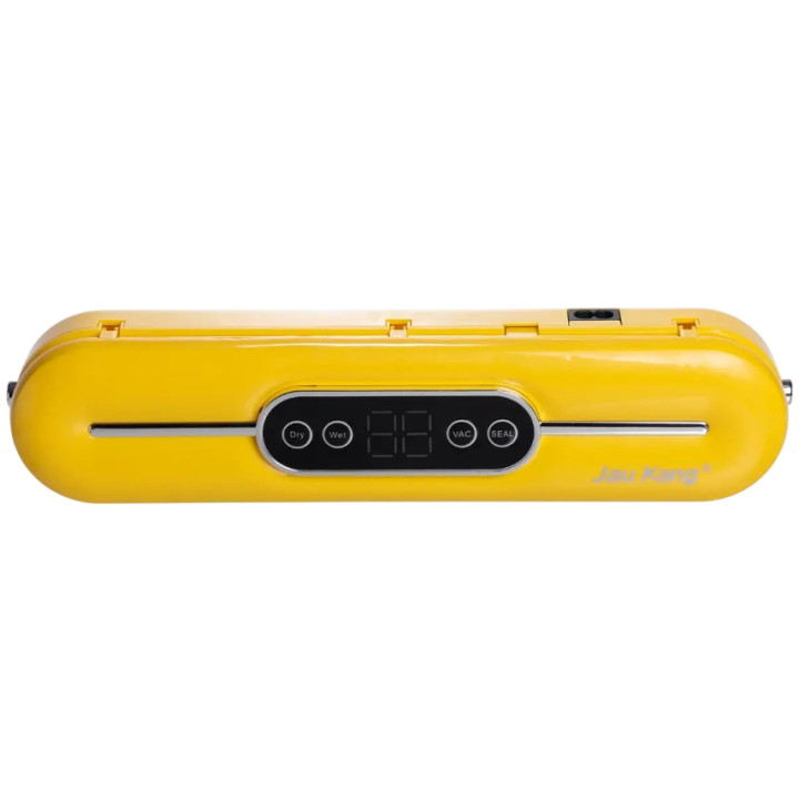Побутовий вакууматор з дисплеєм Vacuum Sealer ZKFK-006 90W (10 пакетів у подарунок), Yellow
