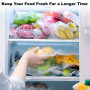 Побутовий вакууматор з дисплеєм Vacuum Sealer ZKFK-006 90W (10 пакетів у подарунок), White