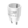 Умная Wi-Fi розетка HOCO AC16 EU 10A APP and Voice Control, White
