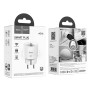 Умная Wi-Fi розетка HOCO AC16 EU 10A APP and Voice Control, White