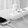 Умная Wi-Fi розетка HOCO AC16 EU 10A APP and Voice Control, White